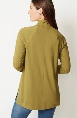 Luxe Supima® Everyday Turtleneck Tunic | Jjill