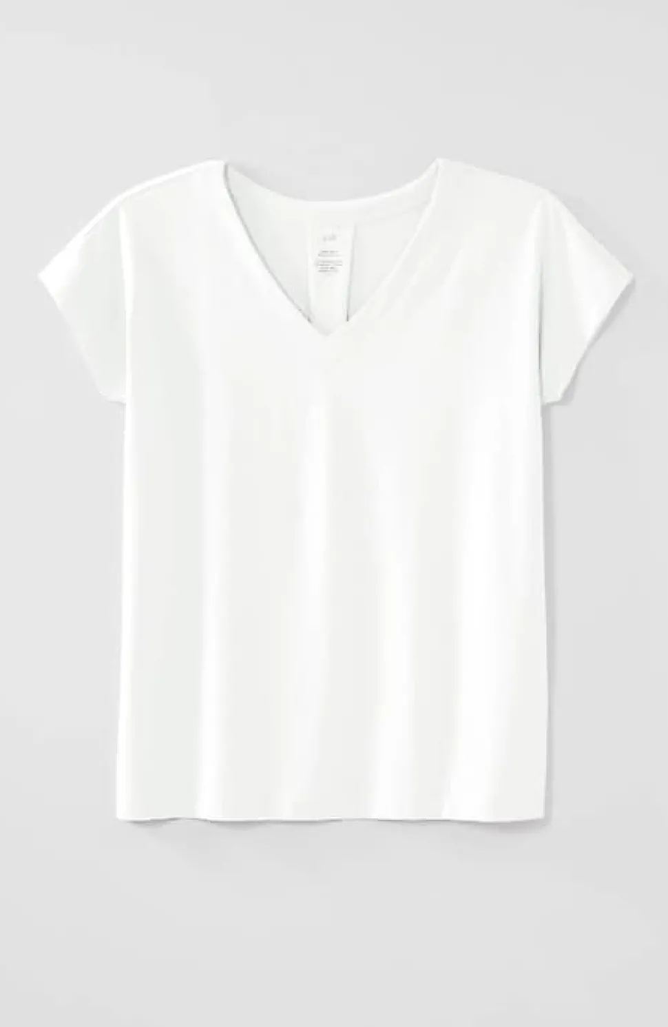 Luxe Supima® Pleat-Back Tee | Jjill