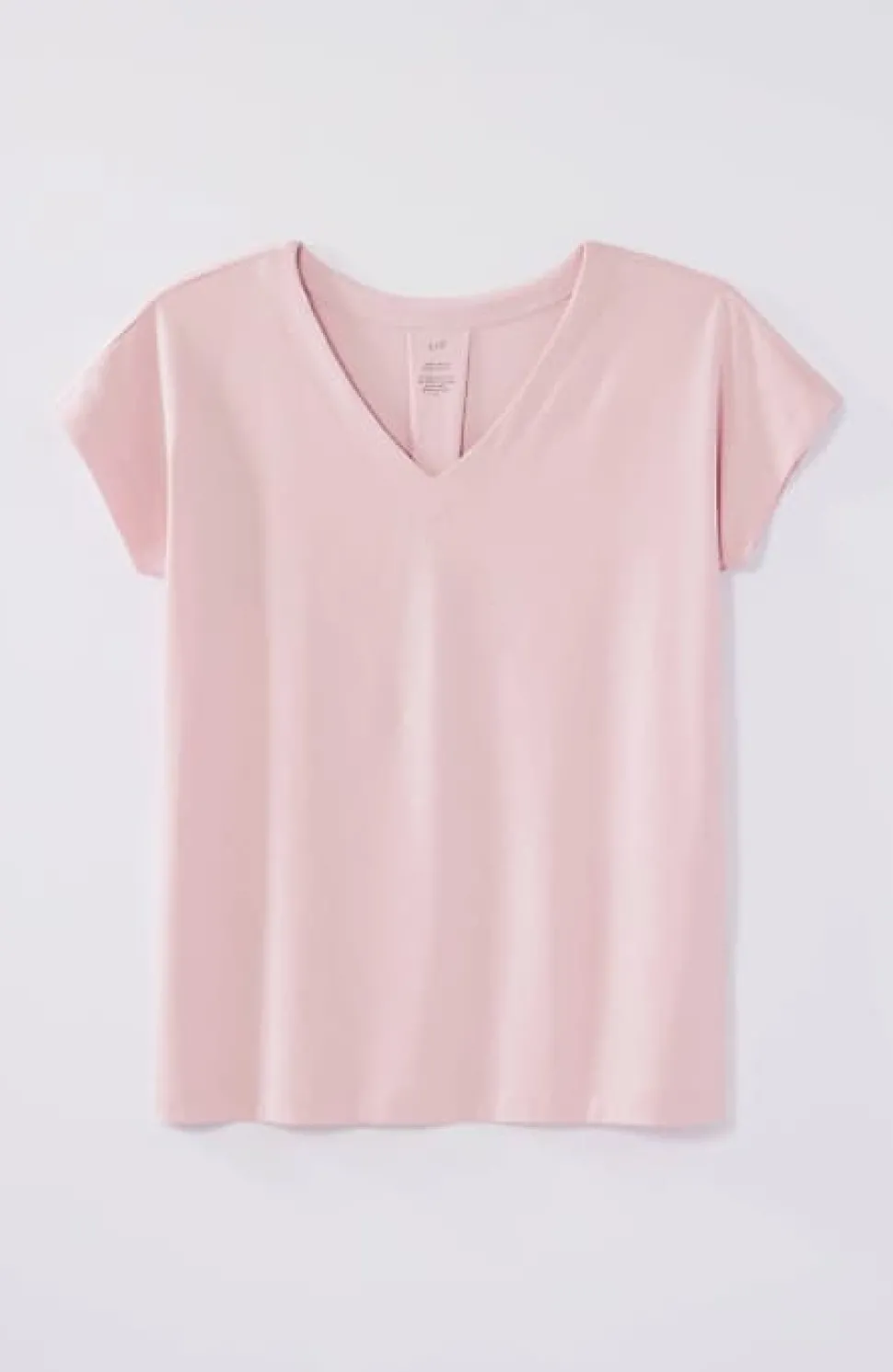 Luxe Supima® Pleat-Back Tee | Jjill