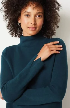 Majestic Funnel-Neck Sweater | Jjill