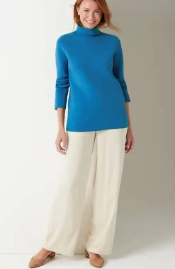 Majestic Funnel-Neck Sweater | Jjill