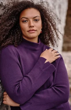 Majestic Funnel-Neck Sweater | Jjill