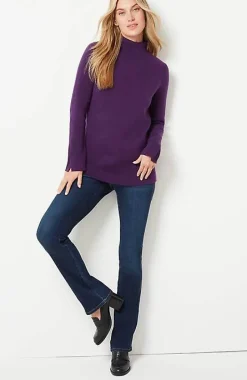 Majestic Funnel-Neck Sweater | Jjill