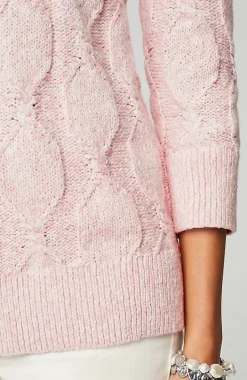Marled Cable Sweater | Jjill