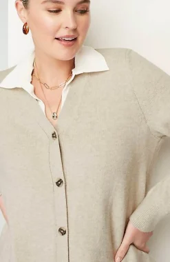 Mixed-Media Cardi | Jjill