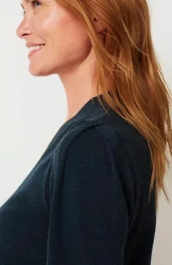Mixed-Media Layered Sweater | Jjill