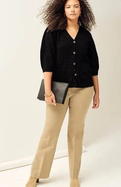 Mixed-Tweed Cardi | Jjill