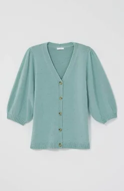 Mixed-Tweed Cardi | Jjill