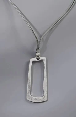 Modern Elements Rectangular Pendant Necklace | Jjill