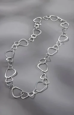 Modern Elements Rings Station Necklace | Jjill