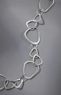 Modern Elements Rings Station Necklace | Jjill
