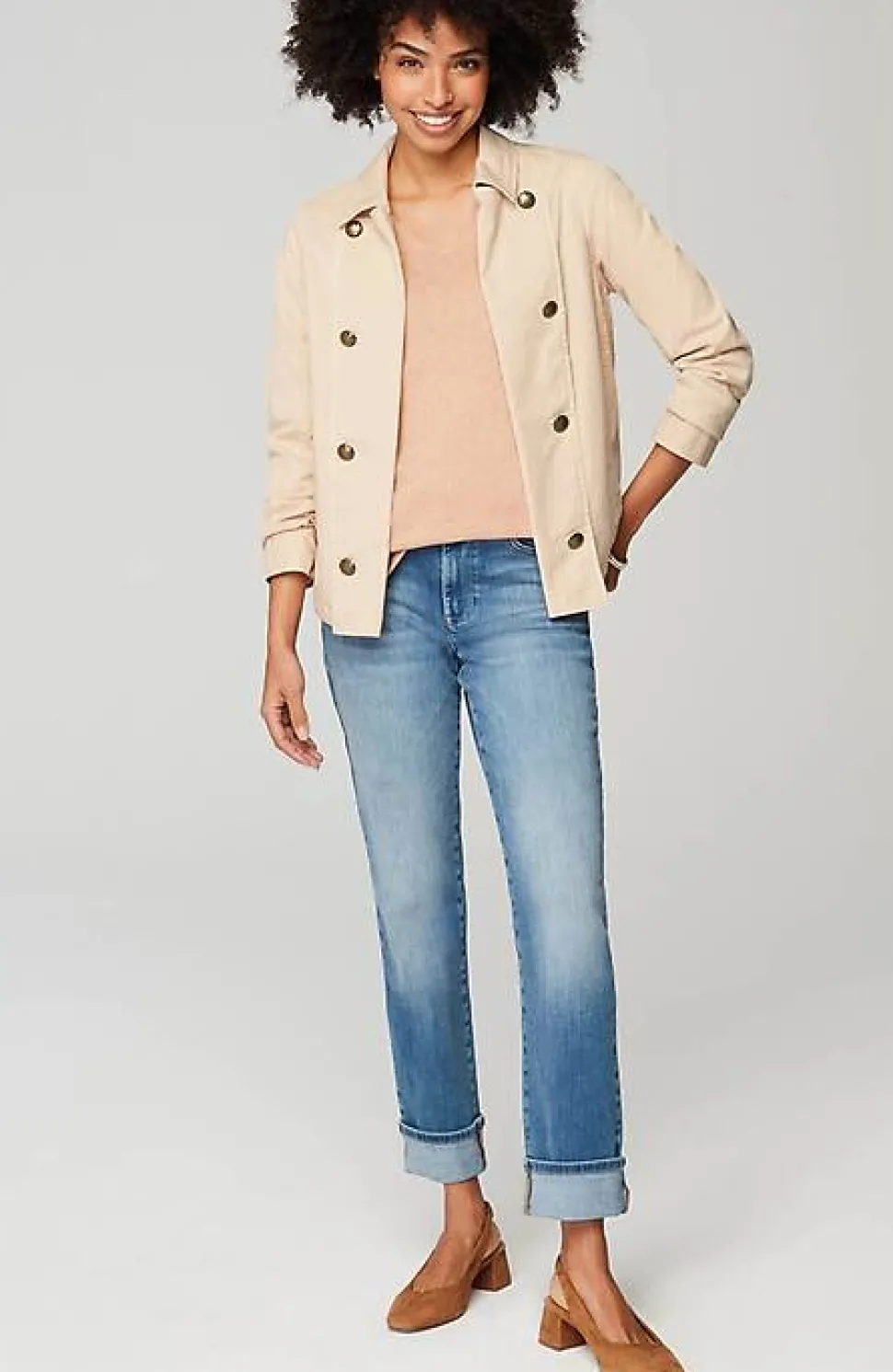 Modern Military Jacket | Jjill
