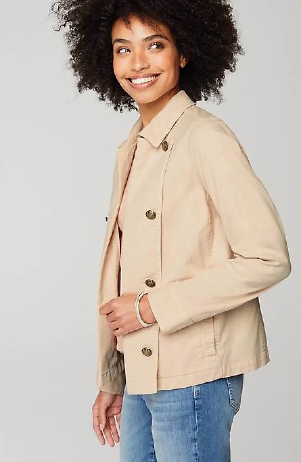 Modern Military Jacket | Jjill