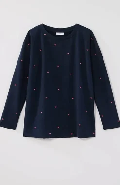 More Love Embroidered Sweatshirt | Jjill