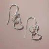 More Love Sterling Hearts Earrings | Jjill