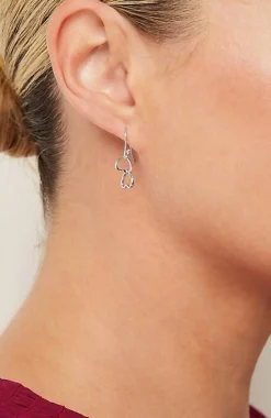 More Love Sterling Hearts Earrings | Jjill