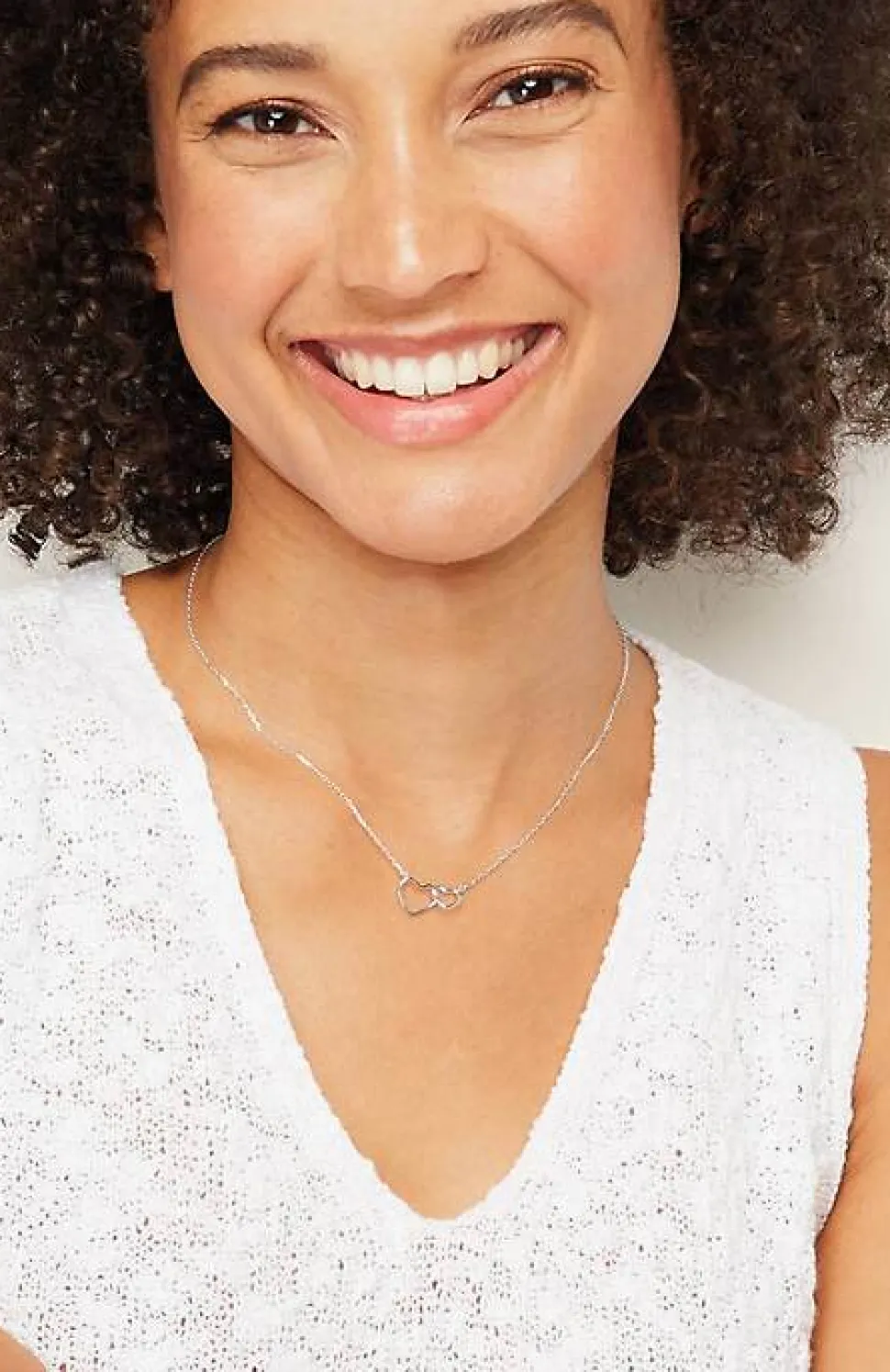 More Love Sterling Hearts Necklace | Jjill