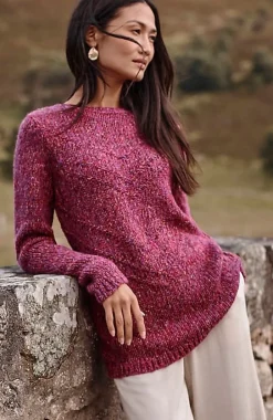 Multicolored Chevron Sweater | Jjill