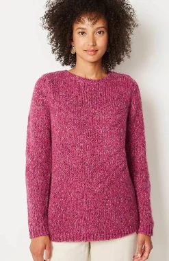 Multicolored Chevron Sweater | Jjill
