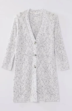 Multi-Tweed Lightweight Cardi | Jjill