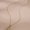Nature'S Charm Pressed-Flower Pendant Necklace | Jjill