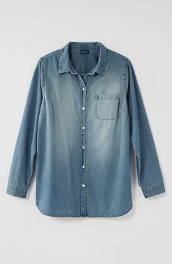 One-Pocket Button-Front Shirt | Jjill