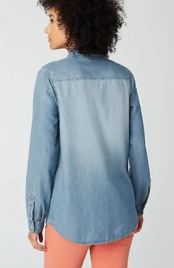 One-Pocket Button-Front Shirt | Jjill