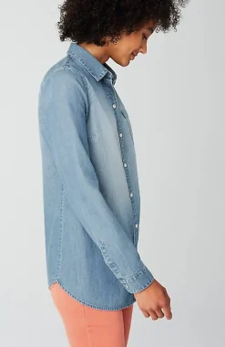 One-Pocket Button-Front Shirt | Jjill