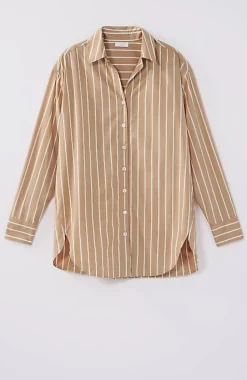 Oversized Cotton Poplin Tunic | Jjill