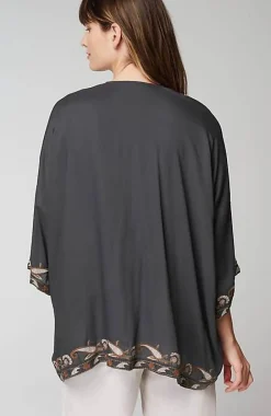 Paisley-Embroidered Soft Jacket | Jjill