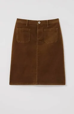 Patch-Pocket Skirt | Jjill