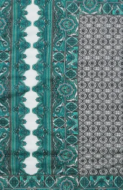 Patchwork-Printed Square Scarf | Jjill