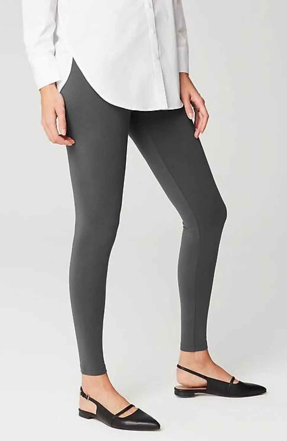 Pima Ankle-Length Leggings | Jjill
