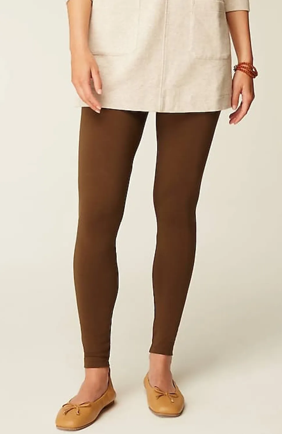Pima Ankle-Length Leggings | Jjill