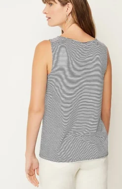 Pima-Stretch Knit Tank | Jjill