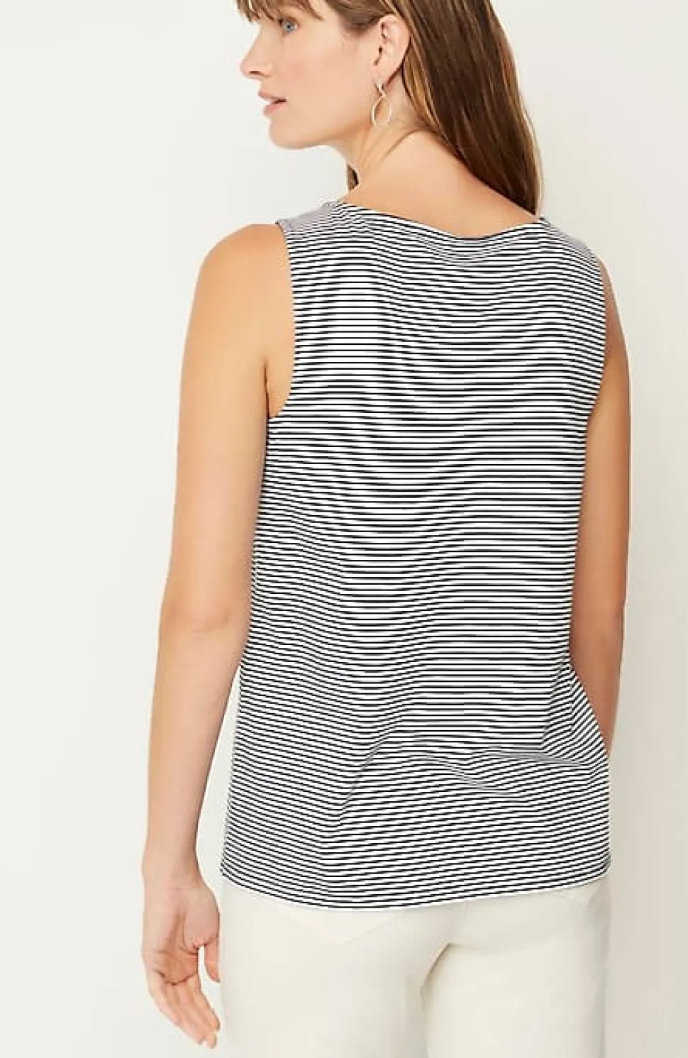 Pima-Stretch Knit Tank | Jjill