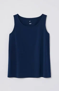 Pima-Stretch Knit Tank | Jjill