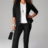 Pintucked Linen-Stretch Slim-Leg Pants | Jjill