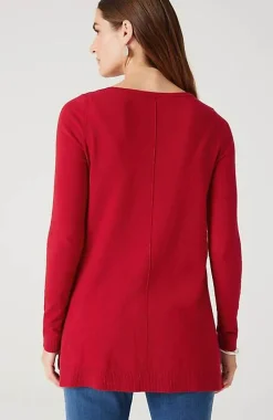 Pintucked Sweater-Tunic | Jjill