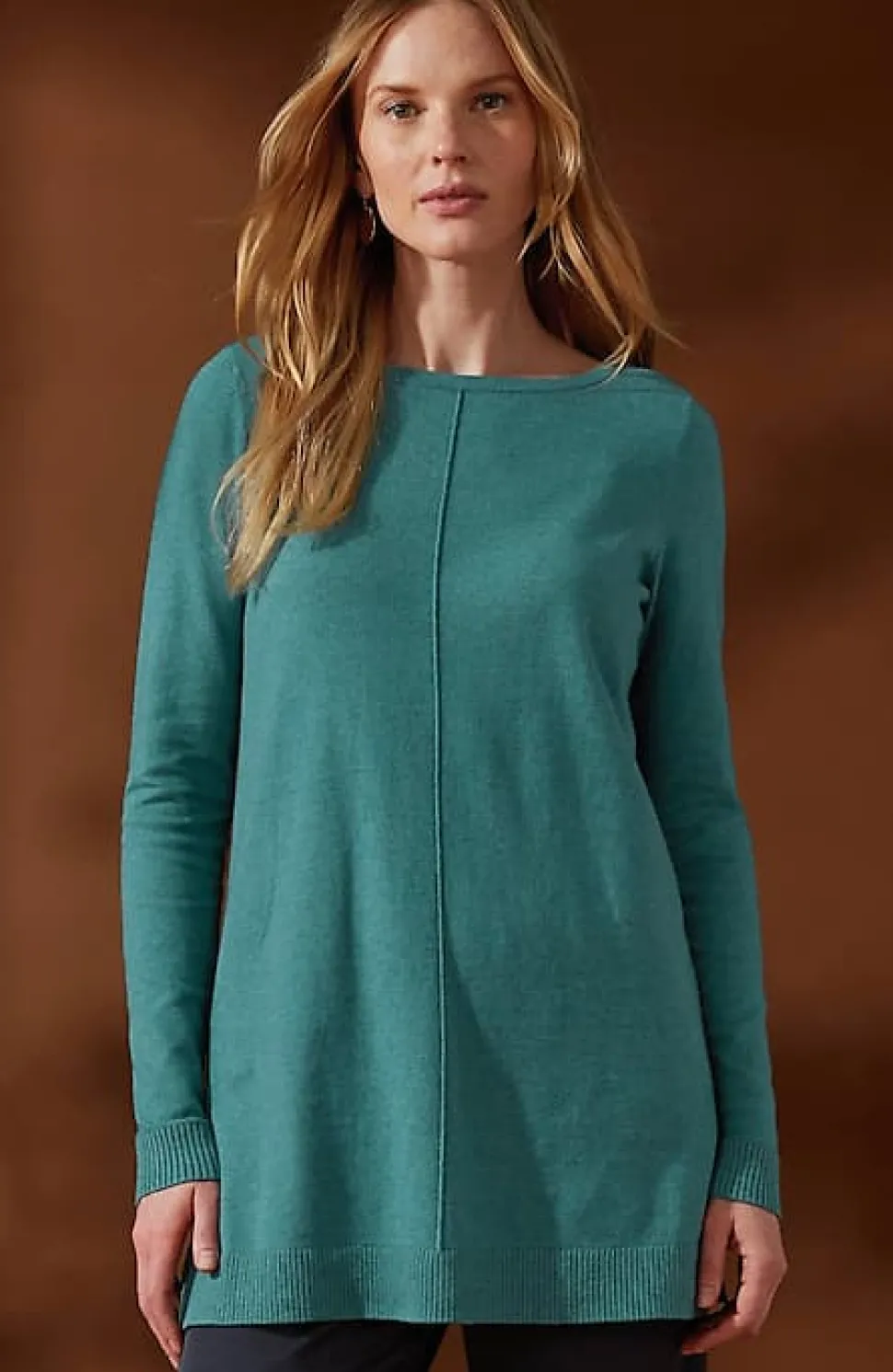 Pintucked Sweater-Tunic | Jjill