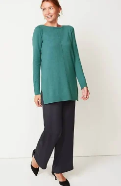 Pintucked Sweater-Tunic | Jjill