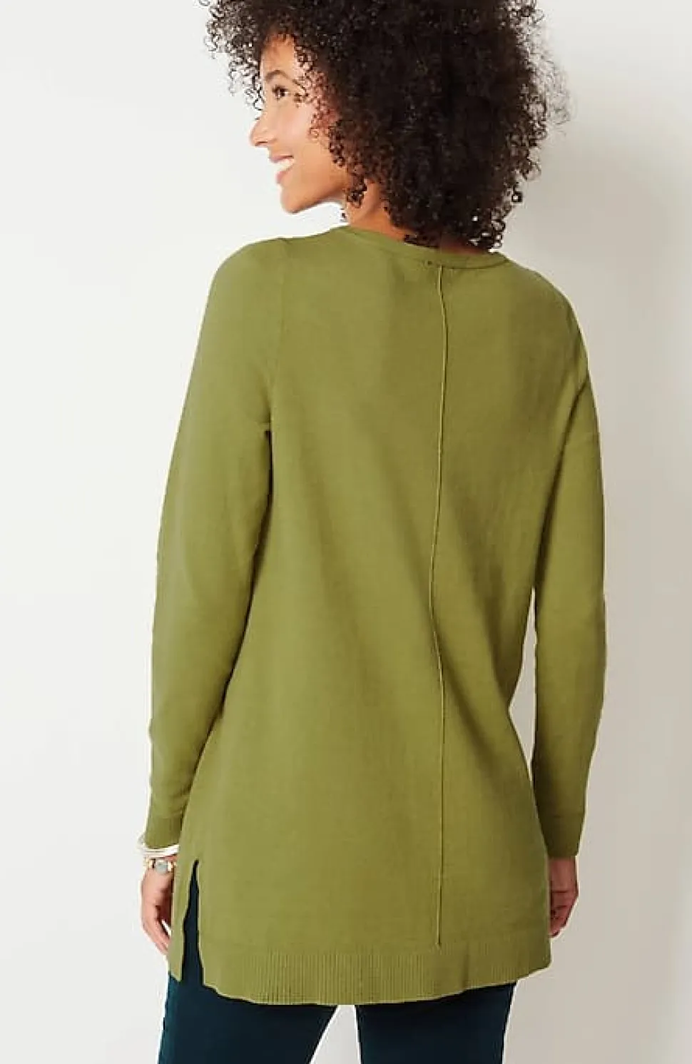 Pintucked Sweater-Tunic | Jjill