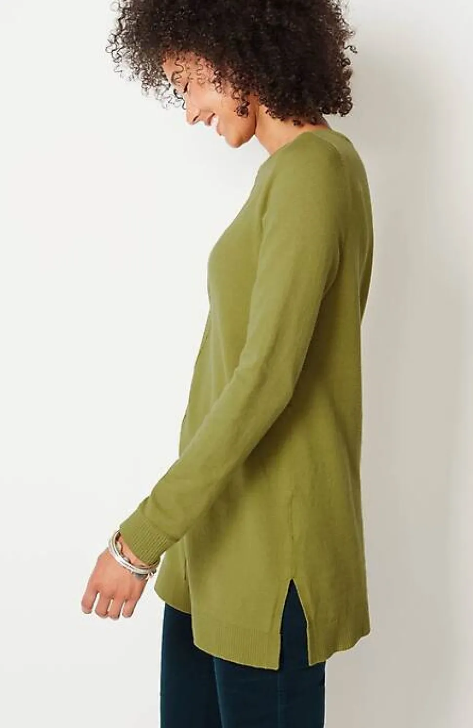 Pintucked Sweater-Tunic | Jjill