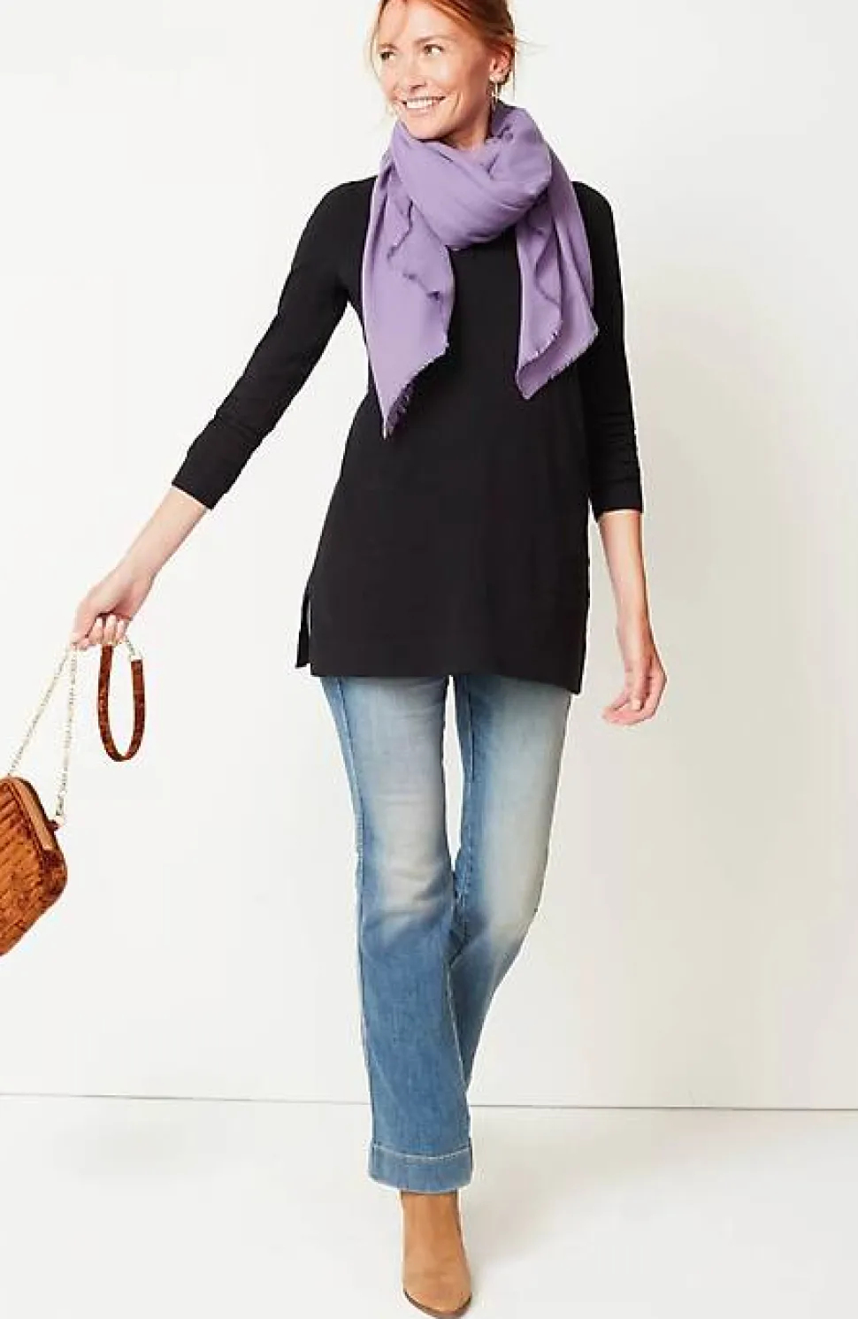 Pintucked Sweater-Tunic | Jjill