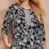Piped Paisley Tunic | Jjill
