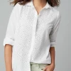 Placed-Eyelet Tunic | Jjill