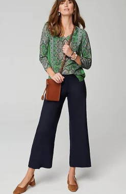 Placed-Paisley Top | Jjill