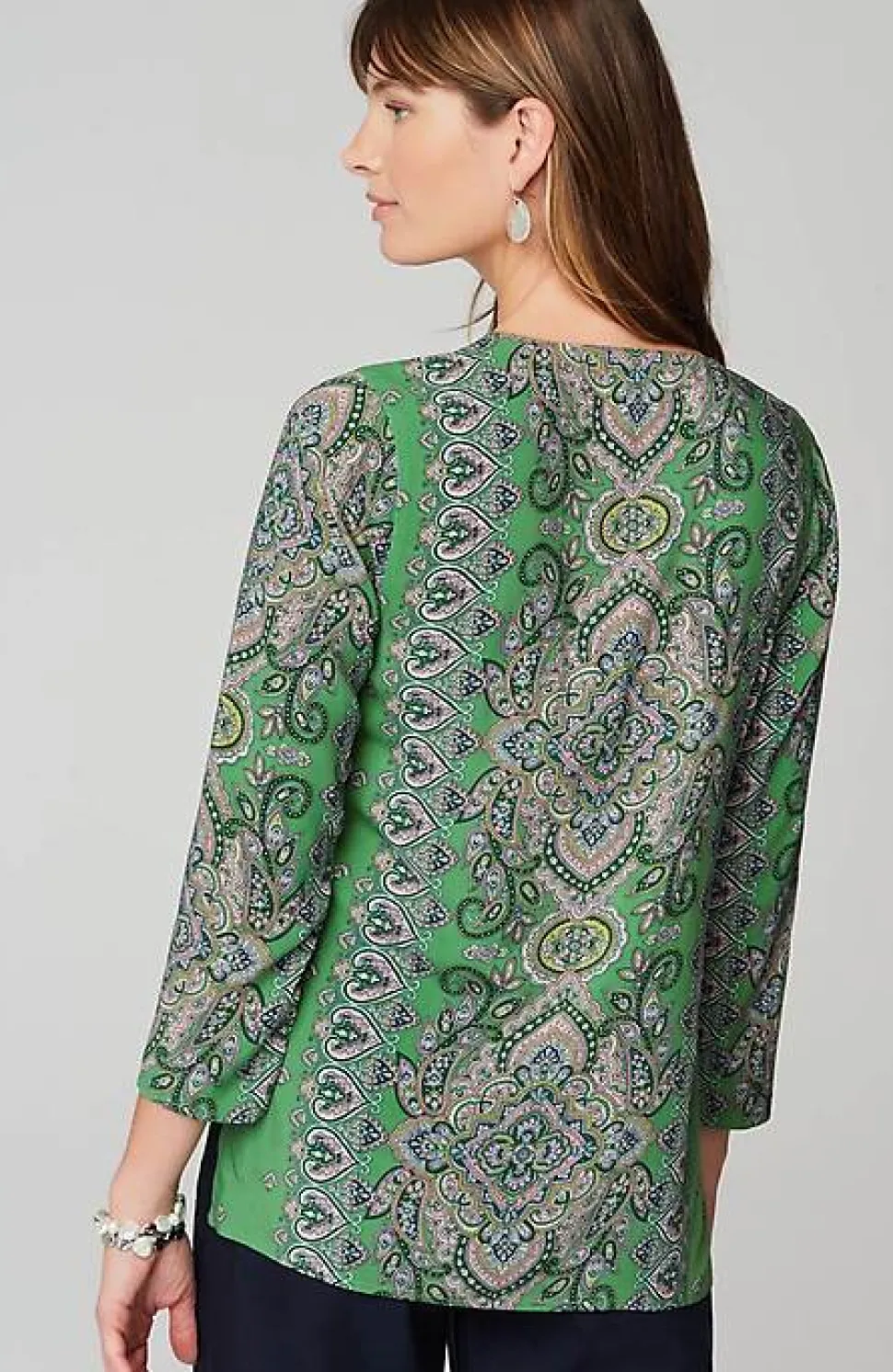 Placed-Paisley Top | Jjill