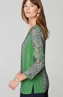 Placed-Paisley Top | Jjill