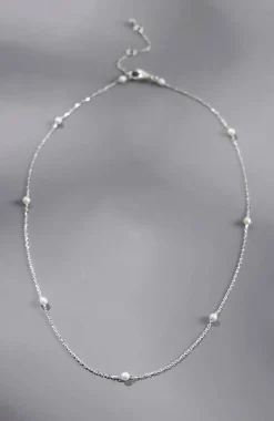 Placed-Pearl Sterling Necklace | Jjill